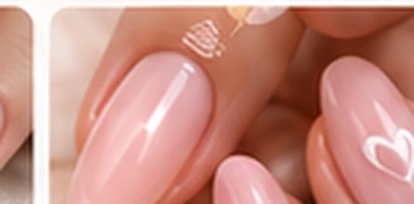 Nageldesign-Beispiel Soft Pink